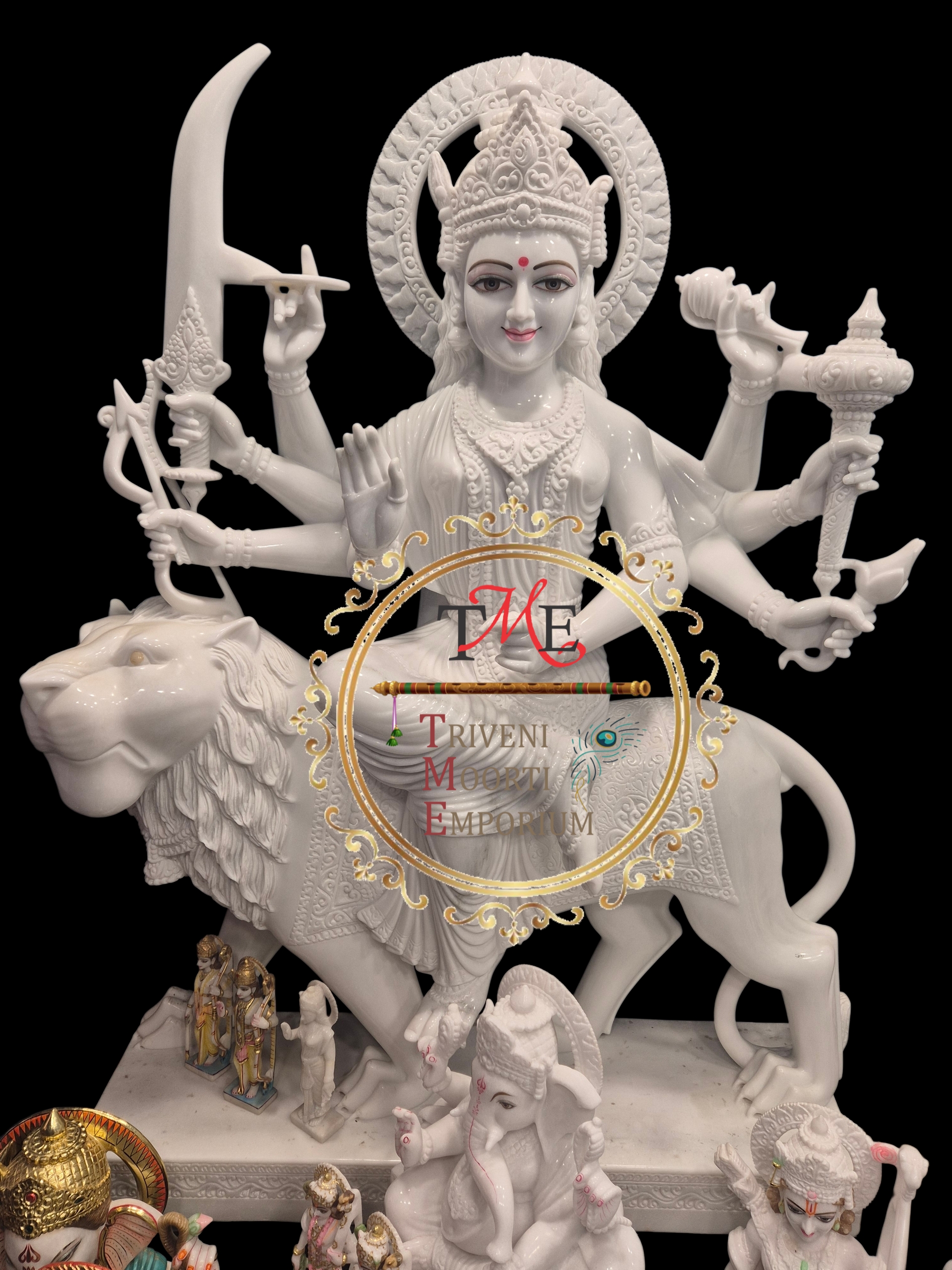 Durga Marble Murti