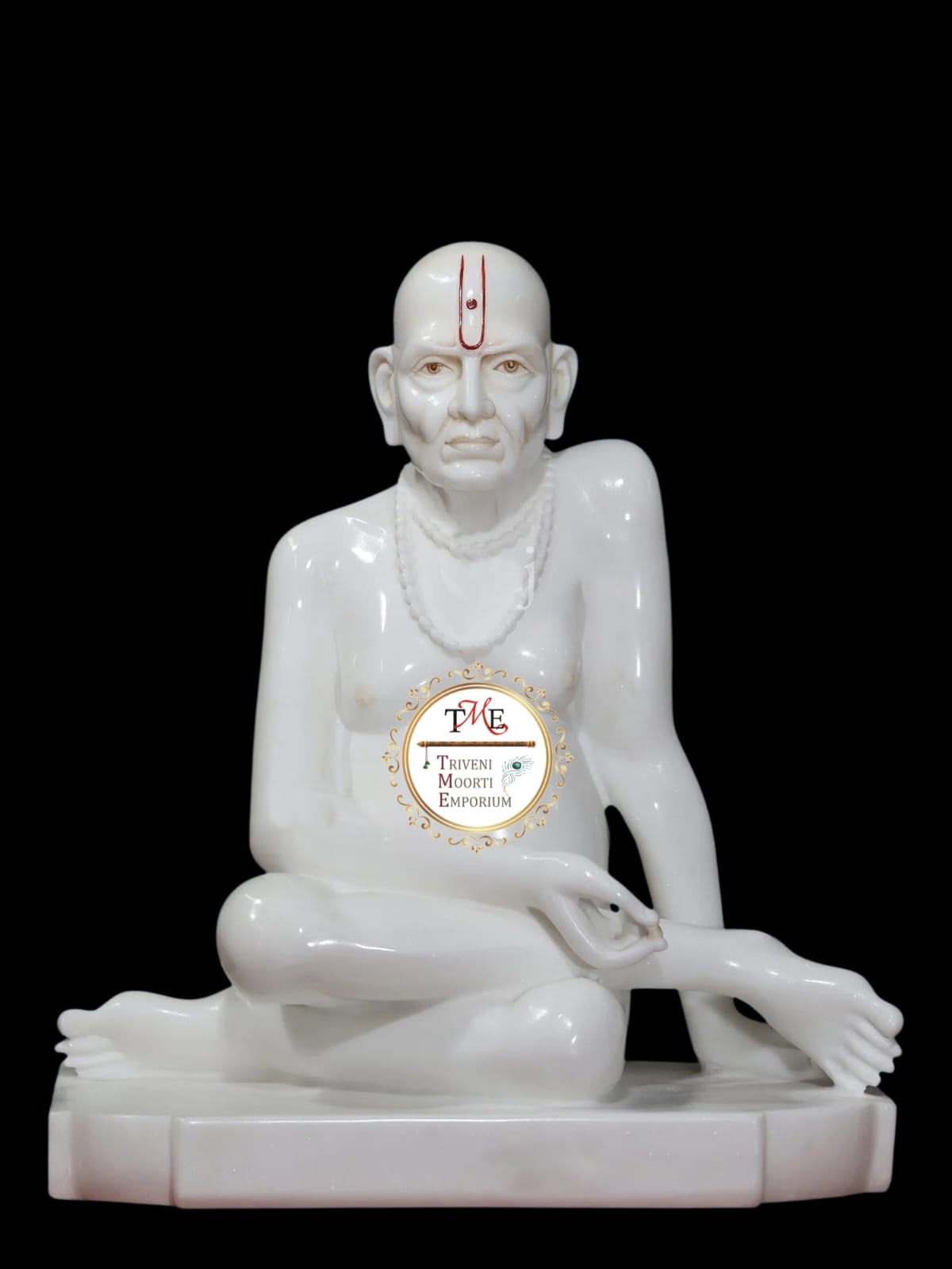 Swami Samarth Maharaj Marble Statue