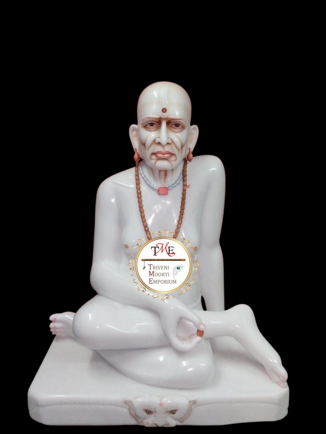 Swami Samarth Maharaj Marble Statue
