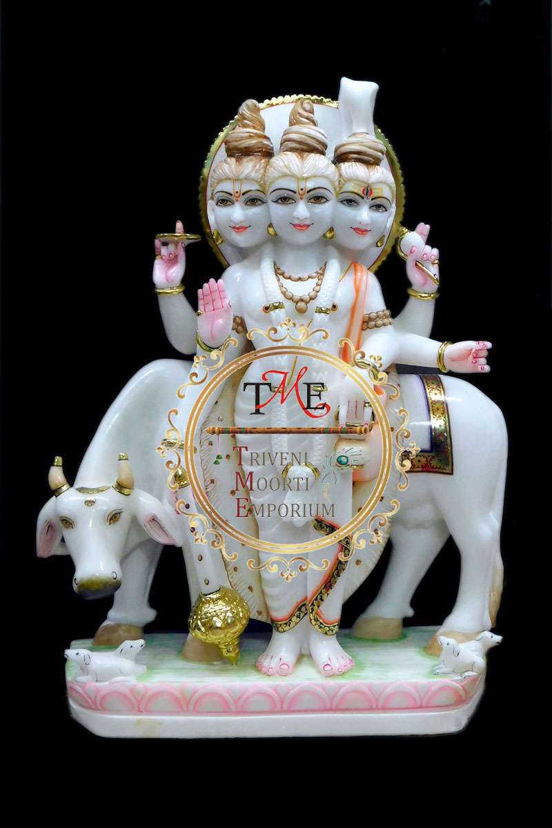 Marble Dattatreya Murti
