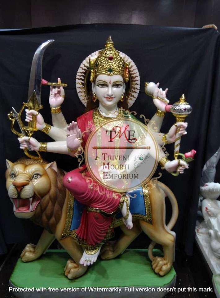Durga Marble Murti