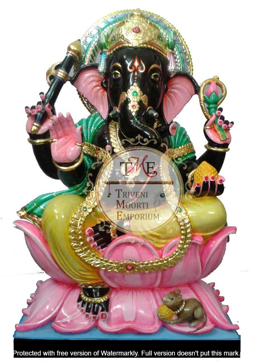 Ganesh Marble Statue