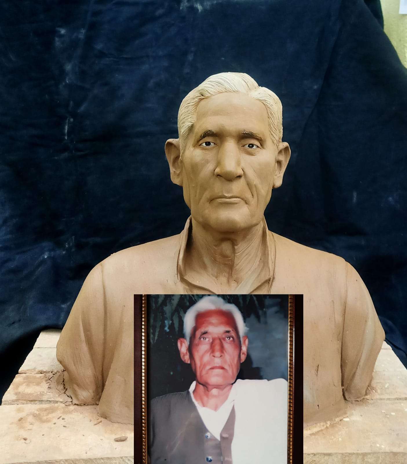 Human Marble Bust Statue