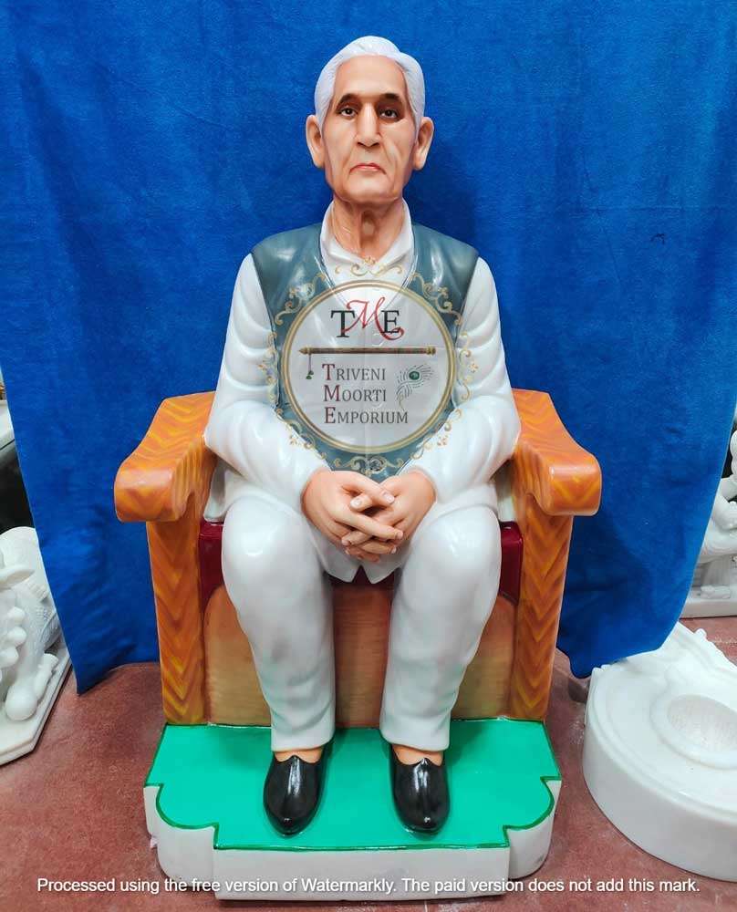 Marble Bust Human Statue