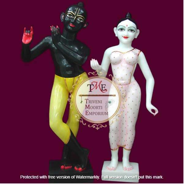 Iskcon Radha Krishna Statue