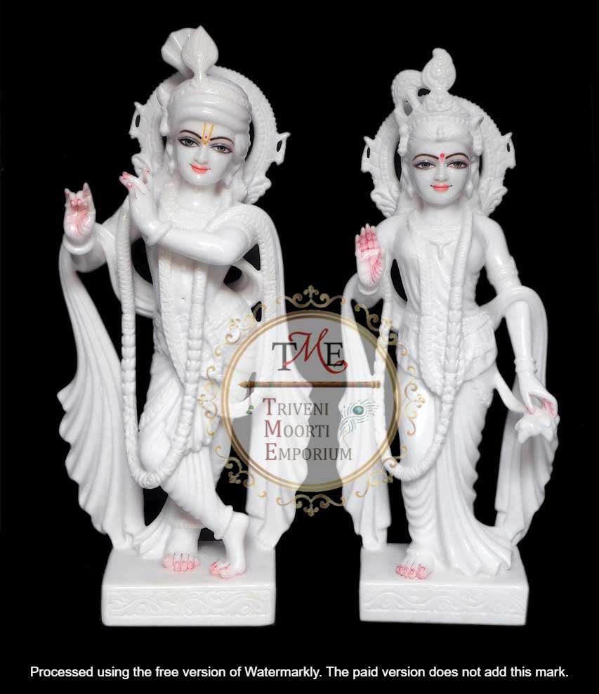 Radha Krishna Marble Statue Radha Krishna Marble Statue