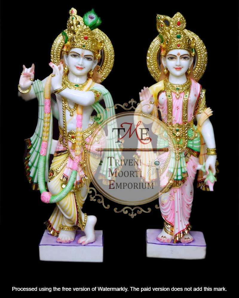 Radha Krishna Marble Murti Radha Krishna Marble Murti