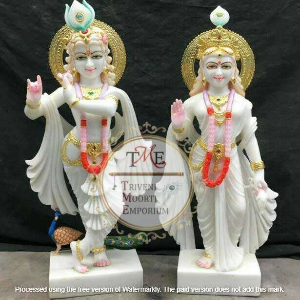 White Marble Statues Radha Krishna White Marble Statues Radha Krishna