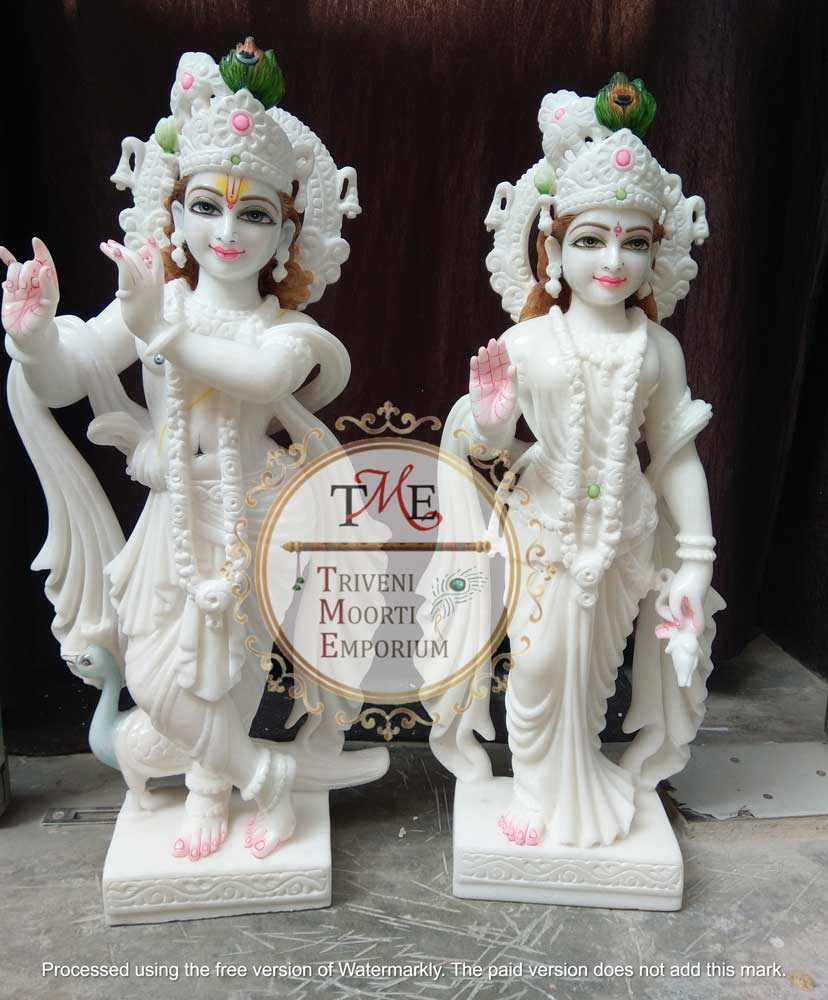 Radha Krishna Marble Moorti Radha Krishna Marble Moorti