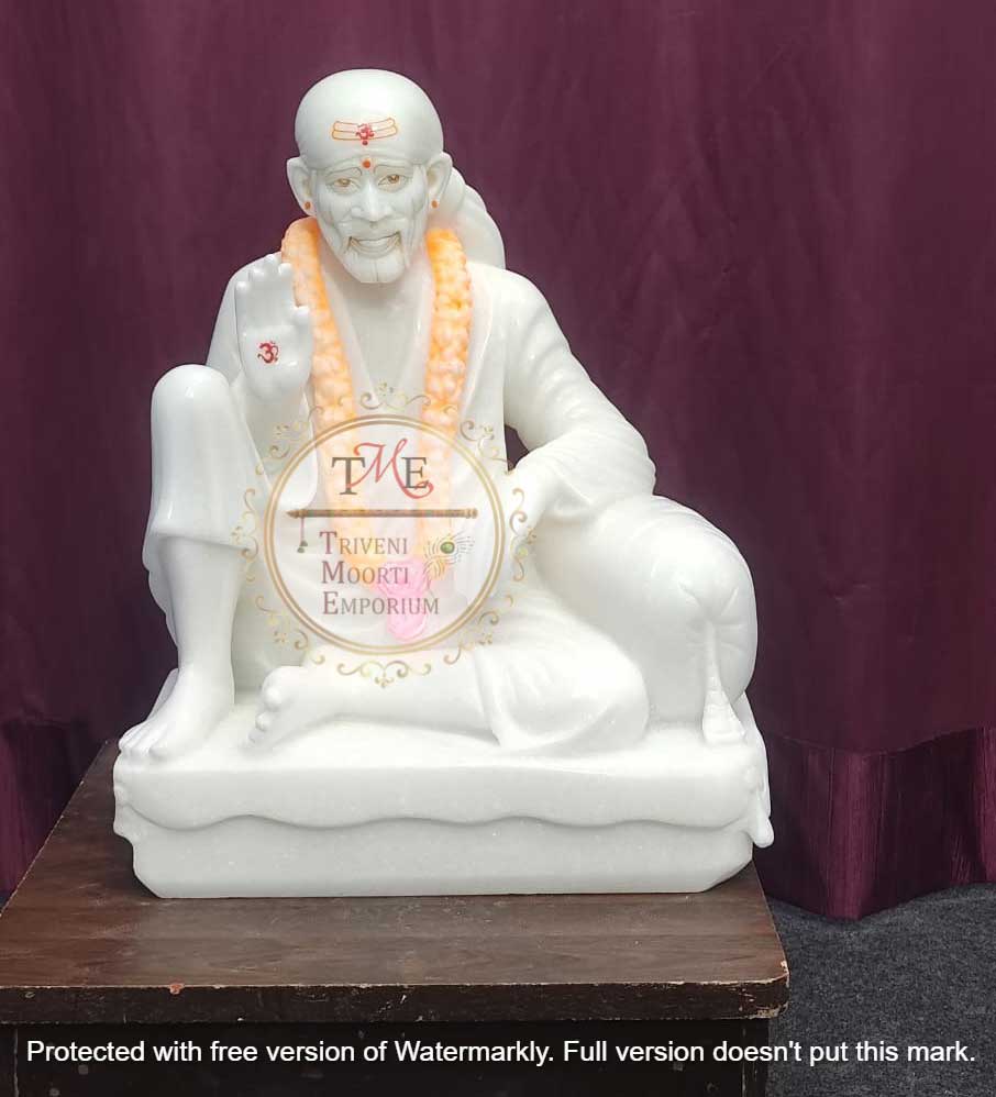Marble Sai Baba Statue
