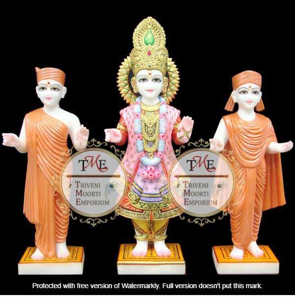 Marble Swami Narayan Statue