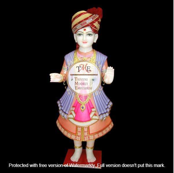 Marble Narayan Swami Statue