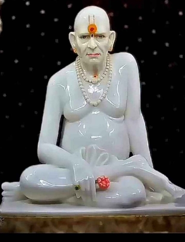 Swami Samarth Maharaj Marble statue